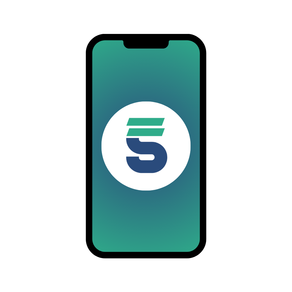 A phone showing the Smart Raseed app interface for creating a digital bill.